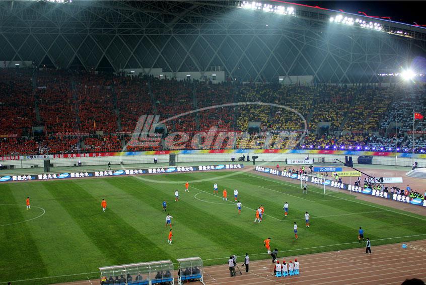 中超球場(chǎng)LED廣告球場(chǎng)屏